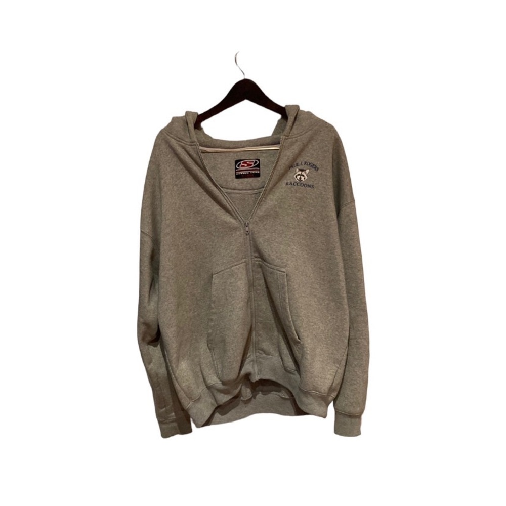“RACCOONS” SPORTTONIC Grey Oversized Hoodie